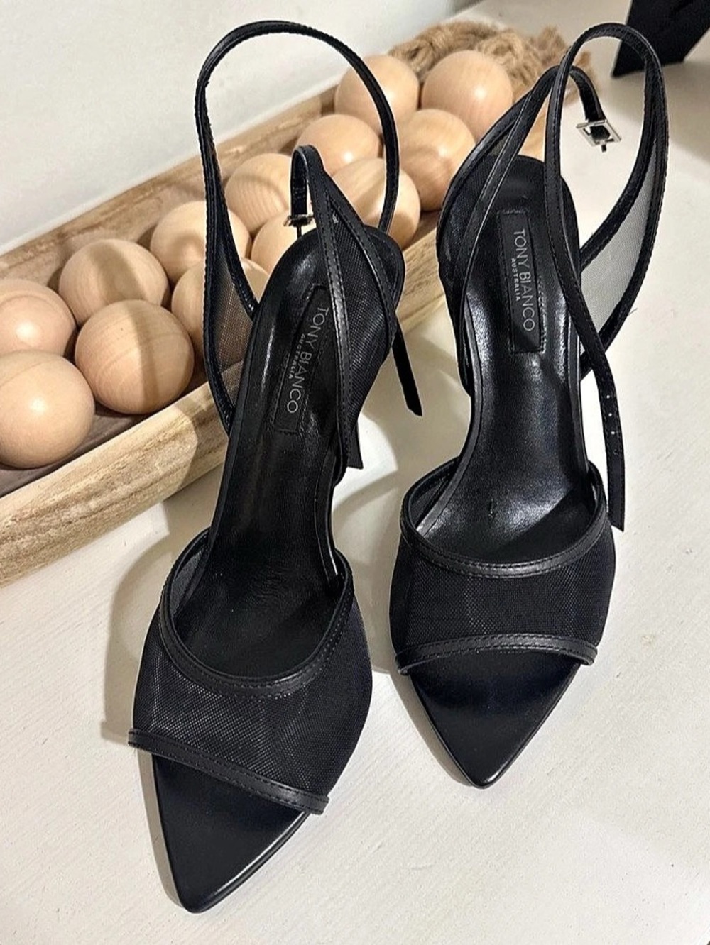 Tony Bianco Miley Sandal in Black Heels